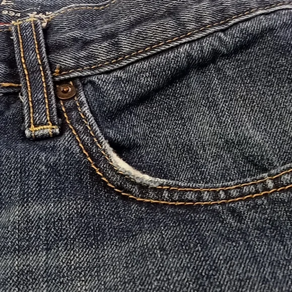 Old Navy Loose Straight Leg Blue Jeans Size 30x30 - Picture 16 of 16